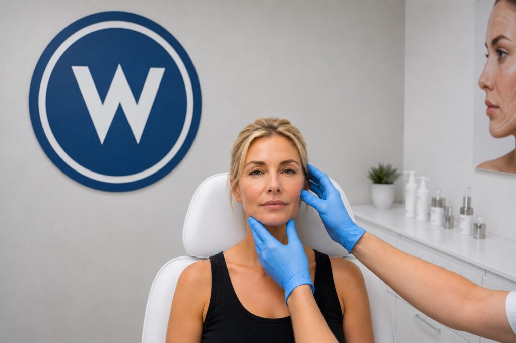 Behandlungsraum der Praxisgemeinschaft Wilm für ästhetische Behandlungen